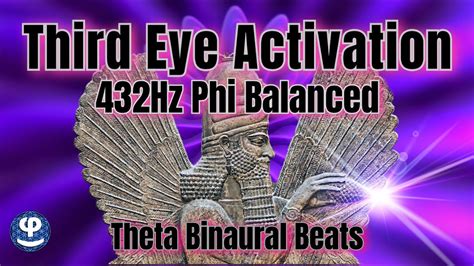 432Hz Third Eye Activation Pineal Stimulation Binaural Beats