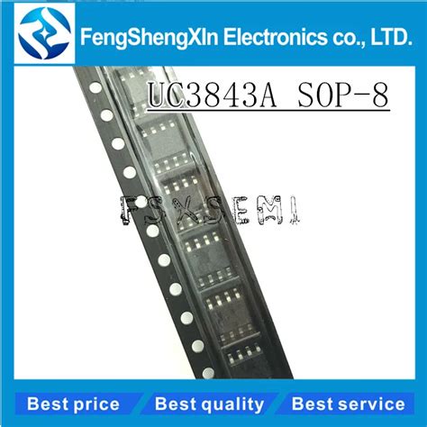 10pcs/lot New UC3843AN UC3843 3843B UC3843A 3843A SOP 8 Switch power ...