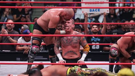 Aew Collision Results Cm Punk Ftr Vs Bullet Club Gold Samoa Joe