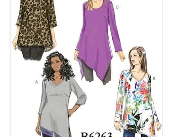 Sewing Pattern For Womens Open Front Kimonos Butterick Pattern B