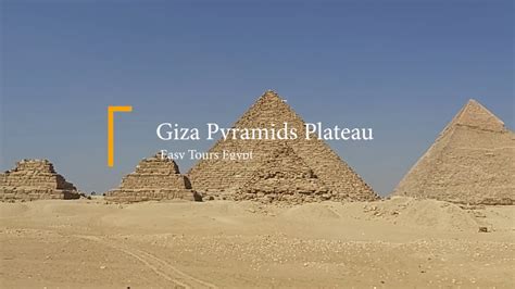 Pyramids Of Giza Youtube