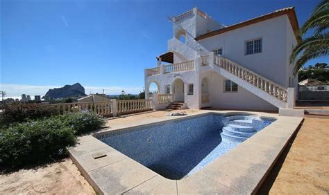 Calpe Villa In Calp Valencian Community Spain For Sale