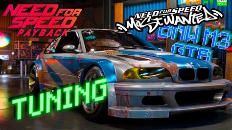 Tuning Bmw M Gtr Razor From Nfs Most Wanted Legend Years Later