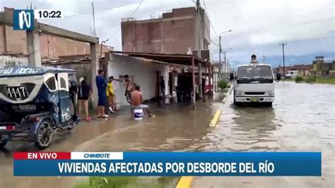 Lluvias En Per Chimbote Siete Manzanas De Asentamiento Humano