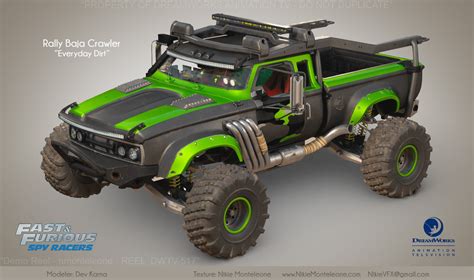 Fast And Furious Spy Racers Rally Baja Crawler — Nikie Monteleone