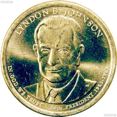 2015 P Lyndon B Johnson Presidential Dollar Gem Bu 2015 Lbj Dollar 249