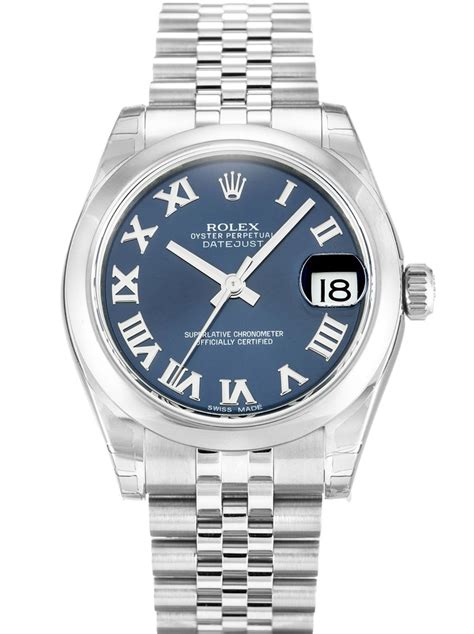 Rolex Lady Datejust Ref 178240 30mm Esfera Azul