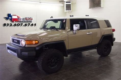 Purchase Used Toyota Fj Cruiser Wd Quicksand Lifted Wheels X We