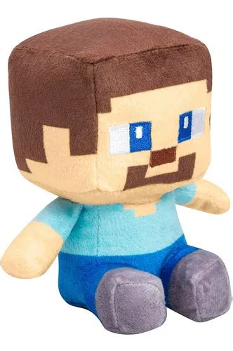 Jinx Minecraft Mini Crafter Steve Peluche De Peluche Mult Envío Gratis