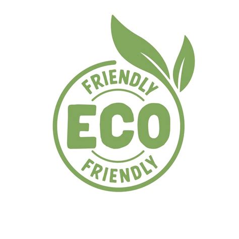 Premium Vector Eco Friendly Badge Healthy Natural Product Label Logo