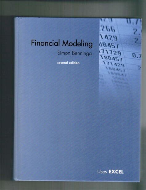 Financial Modeling 2nd Edition Includes Cd Benninga Simon