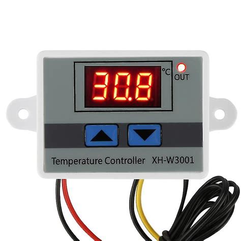 Digital Led Temperature Controller Xh W3001 10a 12v 24v 220vac For