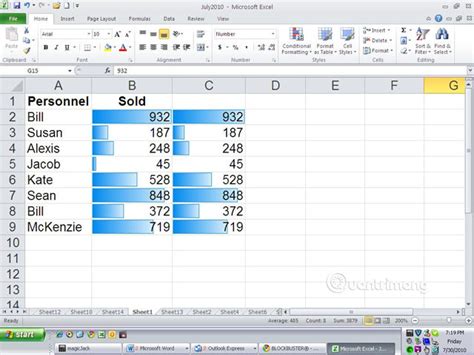 How To Create Progress Bar Using Conditional Formatting In Excel 2013