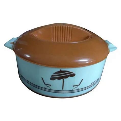 White And Brown Plastic Hot Casserole For Home Capacity Ml At Rs Piece In Coimbatore