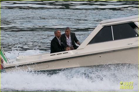 George Clooney And Barack Obama Hang Out Together In Italy Photo