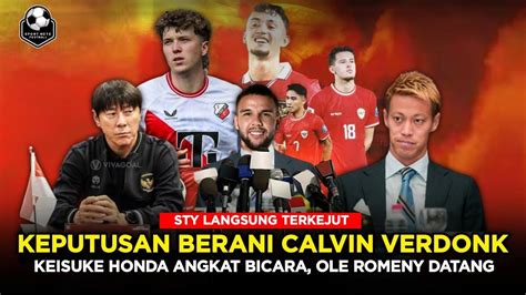 Keputusan Calvin Verdonk Kejutkan Sty Keisuke Honda Legenda Jepang