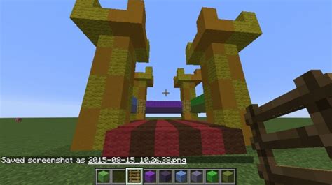 BOUNCY CASTLE IN MINECRAFT!!!! Minecraft Map