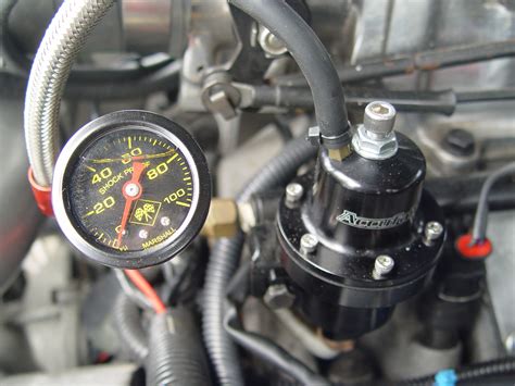 Installing A Fuel Pressure Gauge On The Fuel Rail Of Your Buick Turbo