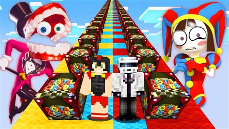 Desaf O De Lucky Block De The Amazing Digital Circus Carrera De