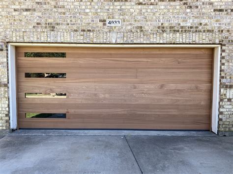 Horizontal Plank Garage Door Costs, Materials, and Design Ideas