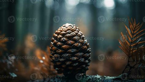 Pinecone S Pattern Shows Beauty In Nature Growth Generated By AI