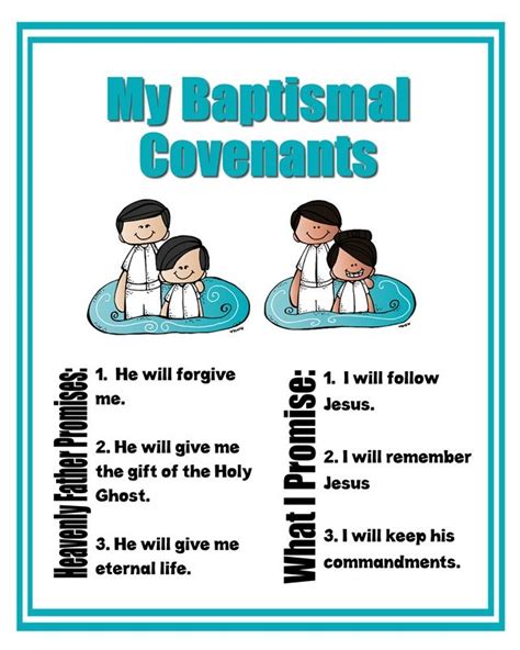 Baptism Covenant Poster | Baptism, The covenant, Baptismal covenants