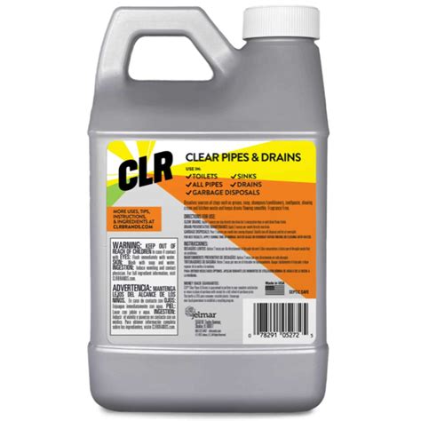CLR Clear Pipes and Drains Monthly Drain Build Up Remover Helps