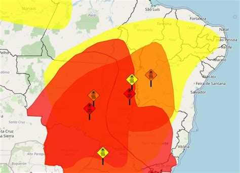 Sul Do Piau Entra Em Alerta Laranja E Umidade Do Ar Pode Chegar A