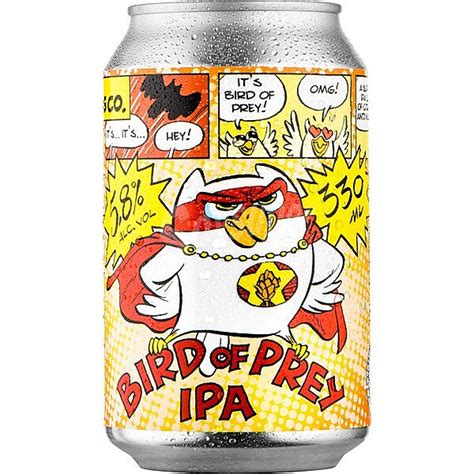 Bird Of Prey Cerveza Rubia Artesana Holandesa Ipa Lata Cl