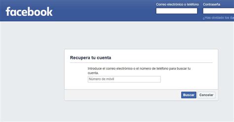 Qué hacer si no recuerdas la contraseña de Facebook