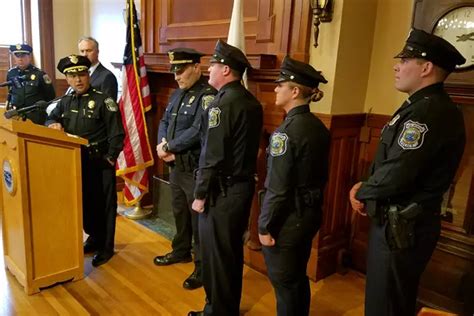 Three New Officers Sworn Into The New Bedford Police Department