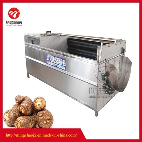 Potato Ginger Cassava Washing And Peeling Machine China Washing And