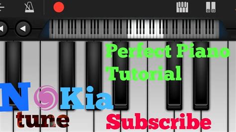 Nokia Tune Ringtone Easy Perfect Piano Tutorial Youtube