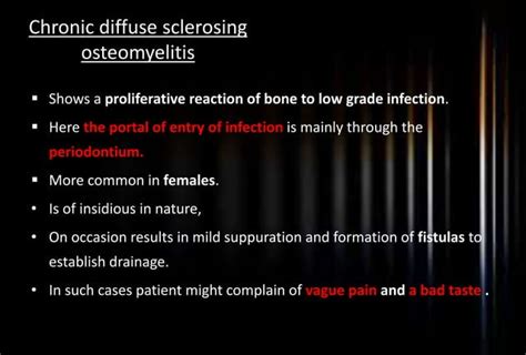 Osteomyelitis And Osteoradionecrosis Of Jaws PPT