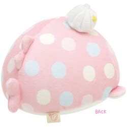 Plush Super Mochi Mochi Manmaru S Pink Jinbesan Ice Kurage Meccha Japan