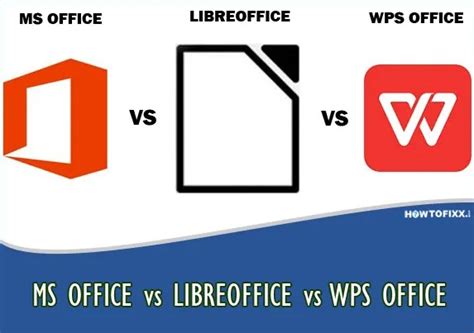 Ms Office Vs Libreoffice Vs Wps Office Which One Is Better Howtofixx