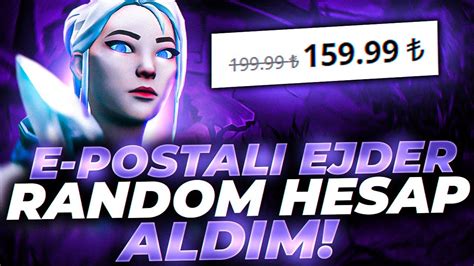 Eposta De En Ejder Garant L Random Hesap Aldim Valorant Youtube