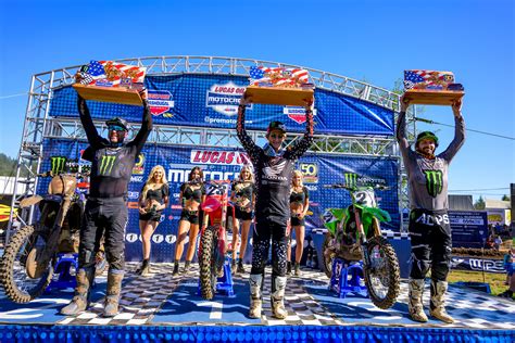 Monster Energys Chase Sexton Eli Tomac Battle To The Finish In