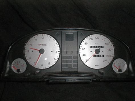 Typ B B Audi White Face Gauges Dials Cockpit