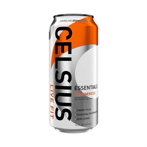 CELSIUS ESSENTIALS Sugar Free Performance Energy Drink Sparkling