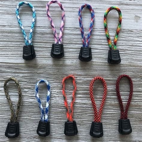 Paracord Zipper Pull Etsy