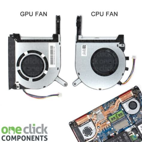 New Replacement CPU And GPU Cooling Fan For ASUS TUF Gaming F15 FX506