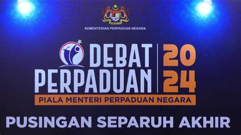 SIARAN LANGSUNG PUSINGAN SEPARUH AKHIR DEBAT PERPADUAN 2024 YouTube