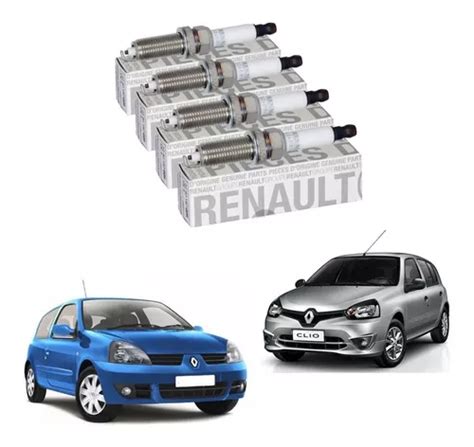 Juego Bujias Renault Clio 2 clio Mio 1 2 16v D4f Originales Envío gratis