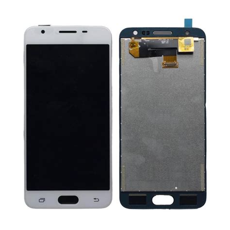 LCD With Touch Screen For Samsung Galaxy J5 Prime White By Maxbhi