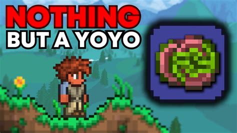 Can You Beat Terraria With Nothing But A Yoyo Youtube