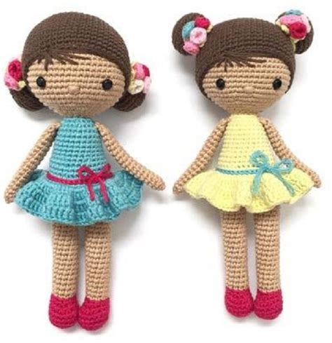 Receita Em Pdf Boneca Amigurumi Elo Produtos Especiais