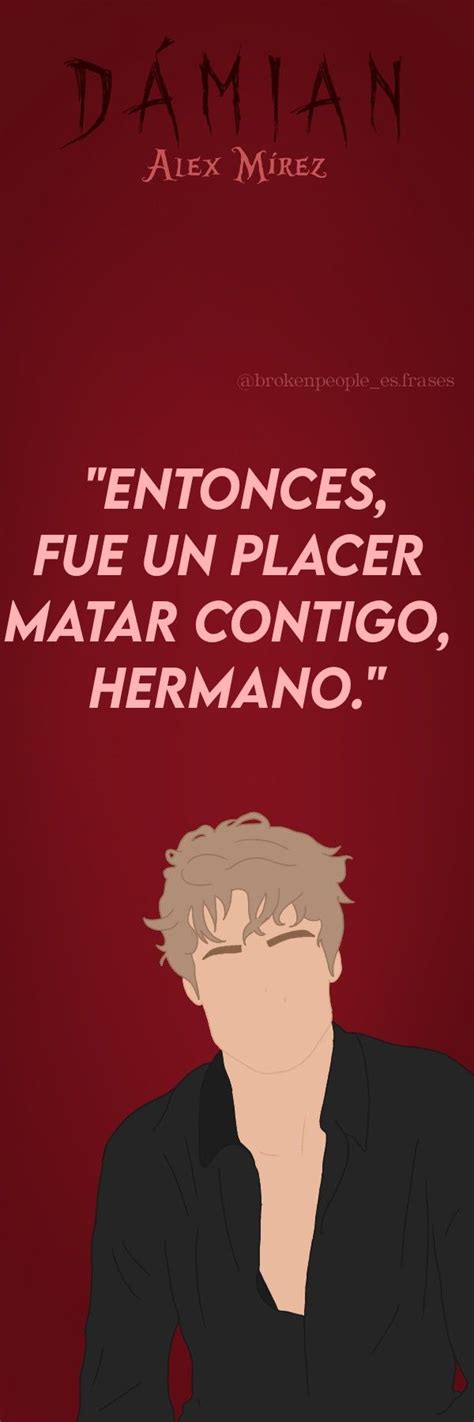 Dámian Alex Mírez Separador Frases de libros juveniles Frases de