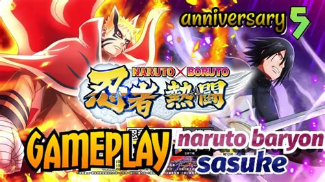 NxB NV Naruto Baryon And Sasuke Anniversary 5 Nxb Naruto X Boruto