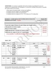 Corrige BACPRO COMPTABILITE Activites Professionnelles De Synthese 2011